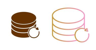 Backup File Icon Design vector