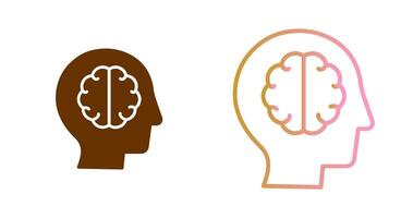 Brain Icon Design vector