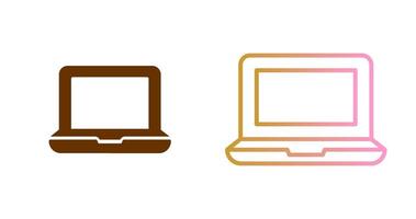 Laptop Icon Design vector