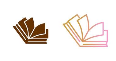 Open Book Icon Design vector