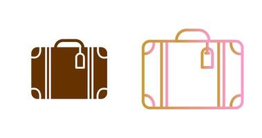 Suitcase Icon Design vector