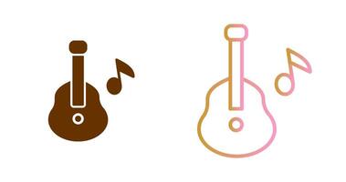 Guitar Icon Design vector