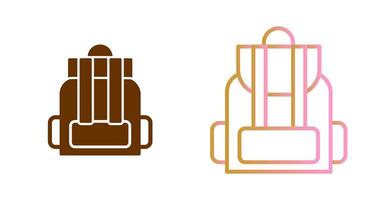 Backpack Icon Design vector