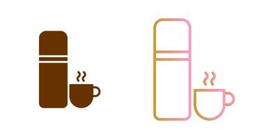 Thermos Icon Design vector