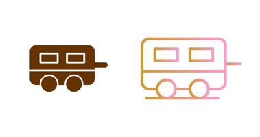 Caravan Icon Design vector