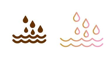 Water Drop Icon Design vector