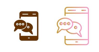 Chat Icon Design vector