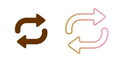 Repeat Icon Design vector
