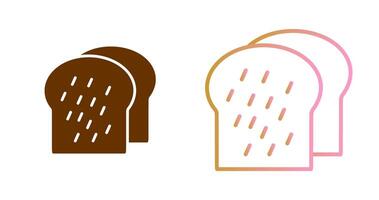 Toast Icon Design vector