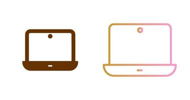 Laptop Icon Design vector