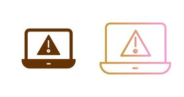 Alert Icon Design vector