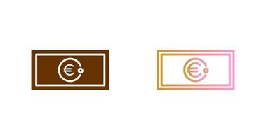 diseño de icono de euro vector