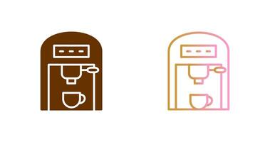 Coffee Machine II Icon Design vector