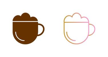 capuchino icono diseño vector