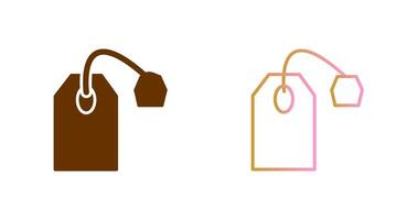 Tea Bag Icon Design vector