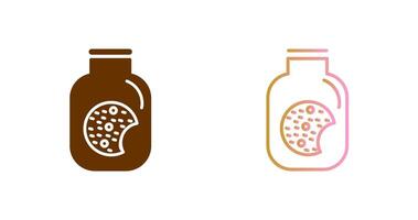 Cookie Jar Icon Design vector