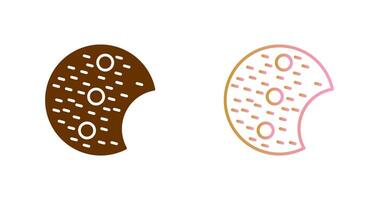 Cookie Icon Design vector