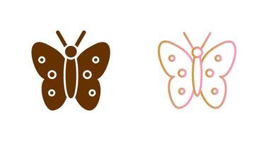 diseño de icono de mariposa vector