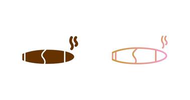 Cigar Icon Design vector