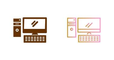 Computer Icon Design vector