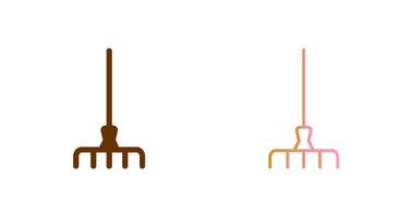 Gardening Fork Icon Design vector