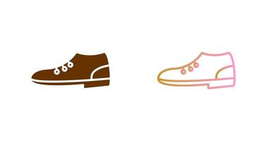 casual Zapatos icono diseño vector