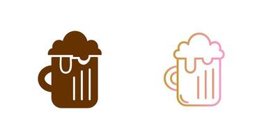 Pint of Beer Icon Design vector