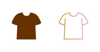 Plain T Shirt Icon Design vector
