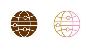 Globe III Icon Design vector