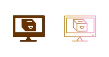 Online Vote Icon Design vector