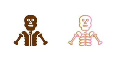 Skeleton Icon Design vector