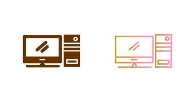 Computer Icon Design vector