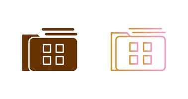 File Management Icon Design vector