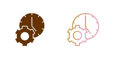Time Planning Icon Design vector