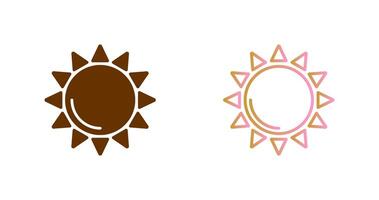 Sun Icon Design vector