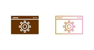 Web Optimization Icon Design vector