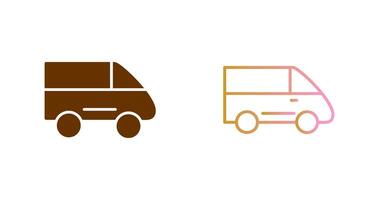 Van Icon Design vector