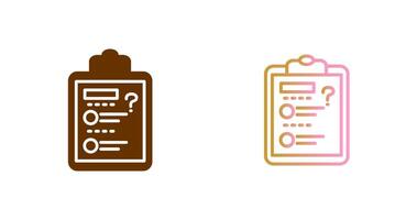 Solving Question Icon Design vector