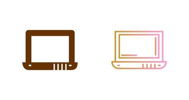 Laptop Icon Design vector