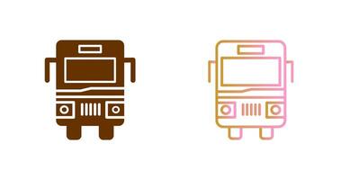 Bus Icon Design vector