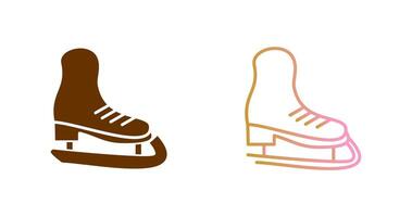 diseño de icono de patines vector