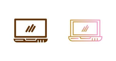 Laptop Icon Design vector