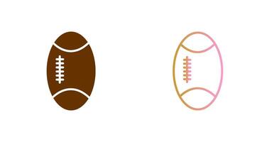 Rugby Icon Design vector