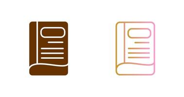 Notebook Icon Design vector