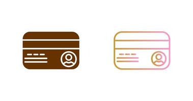 Card Icon Design vector
