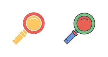 magnifying Icon Design vector