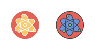 Atom Icon Design vector