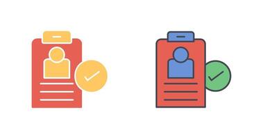 Job Icon Design vector