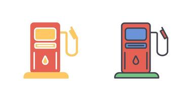 Petrol Pump Icon Design vector