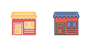 Store Icon Design vector